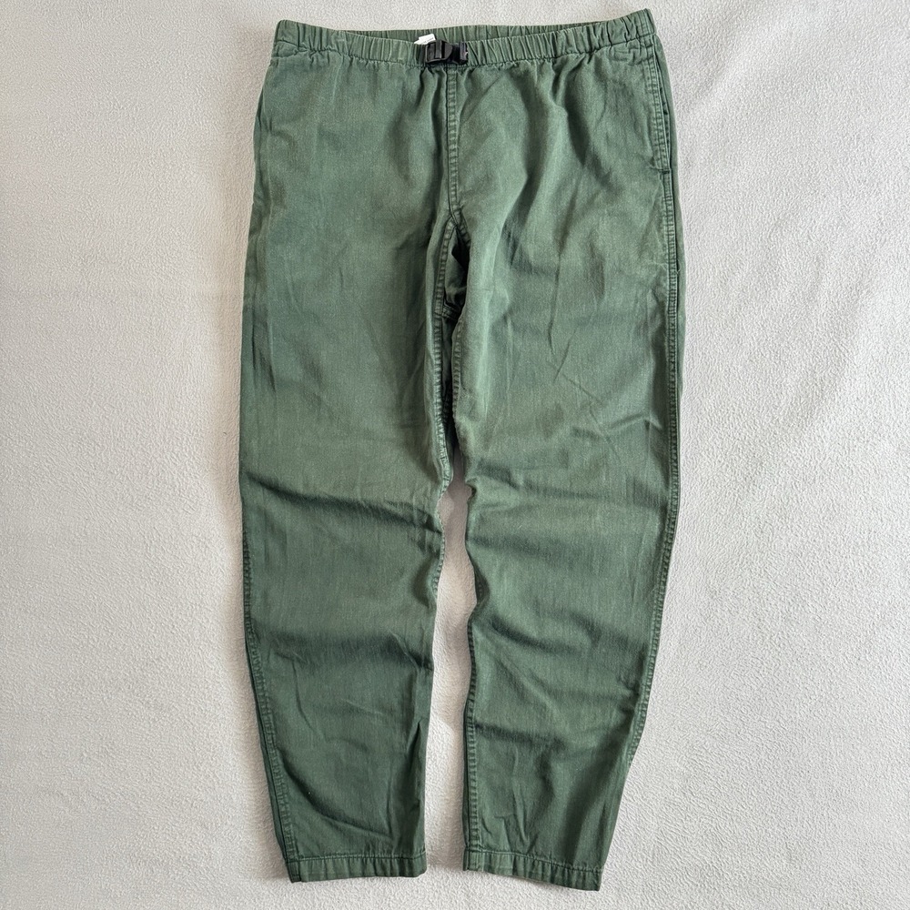 Vintage Gramicci Pants Mens Medium Green Climbing Belted 90s Gorpcore
